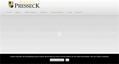Desktop Screenshot of presseck.de